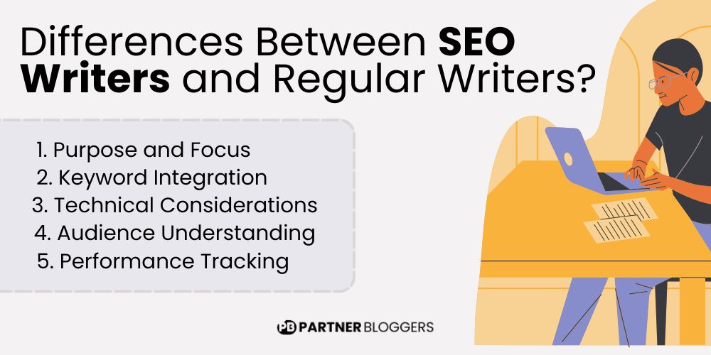 Differences Between SEO Writers and Regular Writers