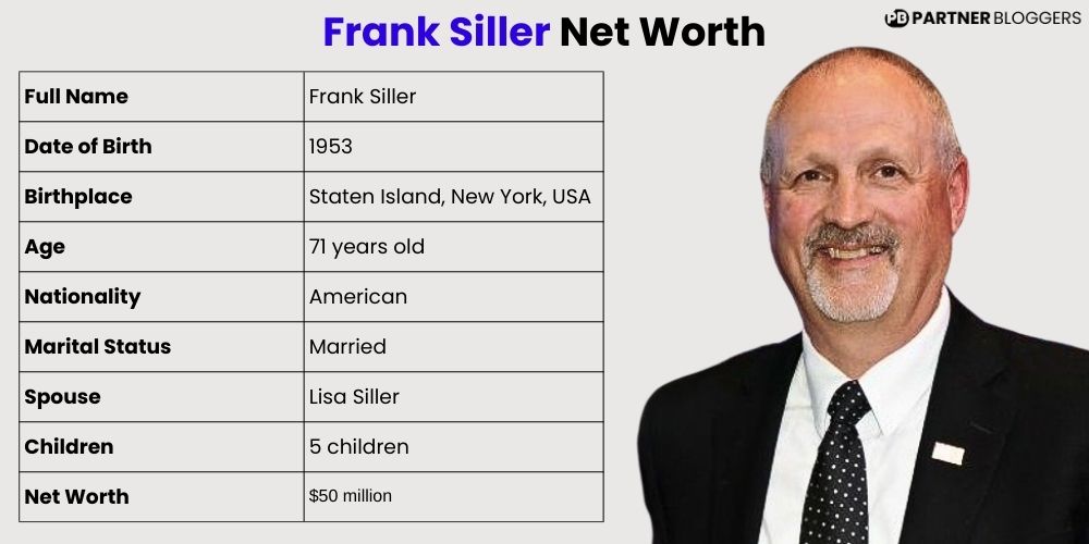 Frank Siller Net Worth