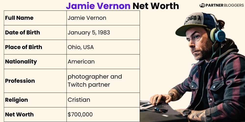 Jamie Vernon Net Worth