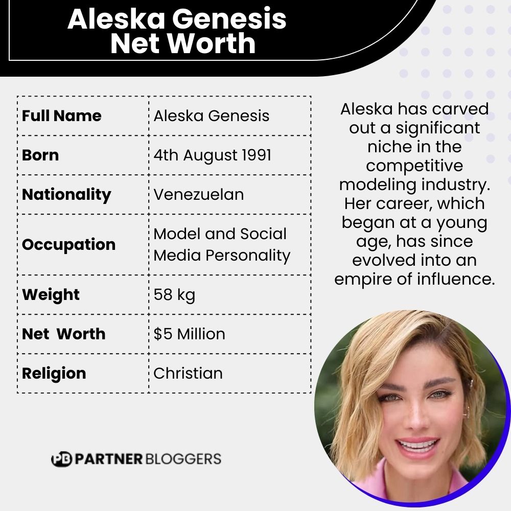 aleska genesis net worth