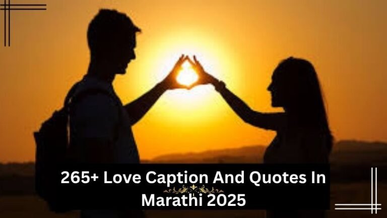 265+  Love Caption And Quotes In Marathi  2025