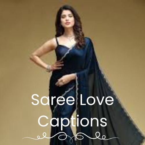 Saree Love Captions